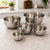 PreppedClub® Jumbo Meal Prep Stainless Steel Bowl Set