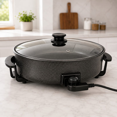 PreppedClub® Jumbo Electric Skillet