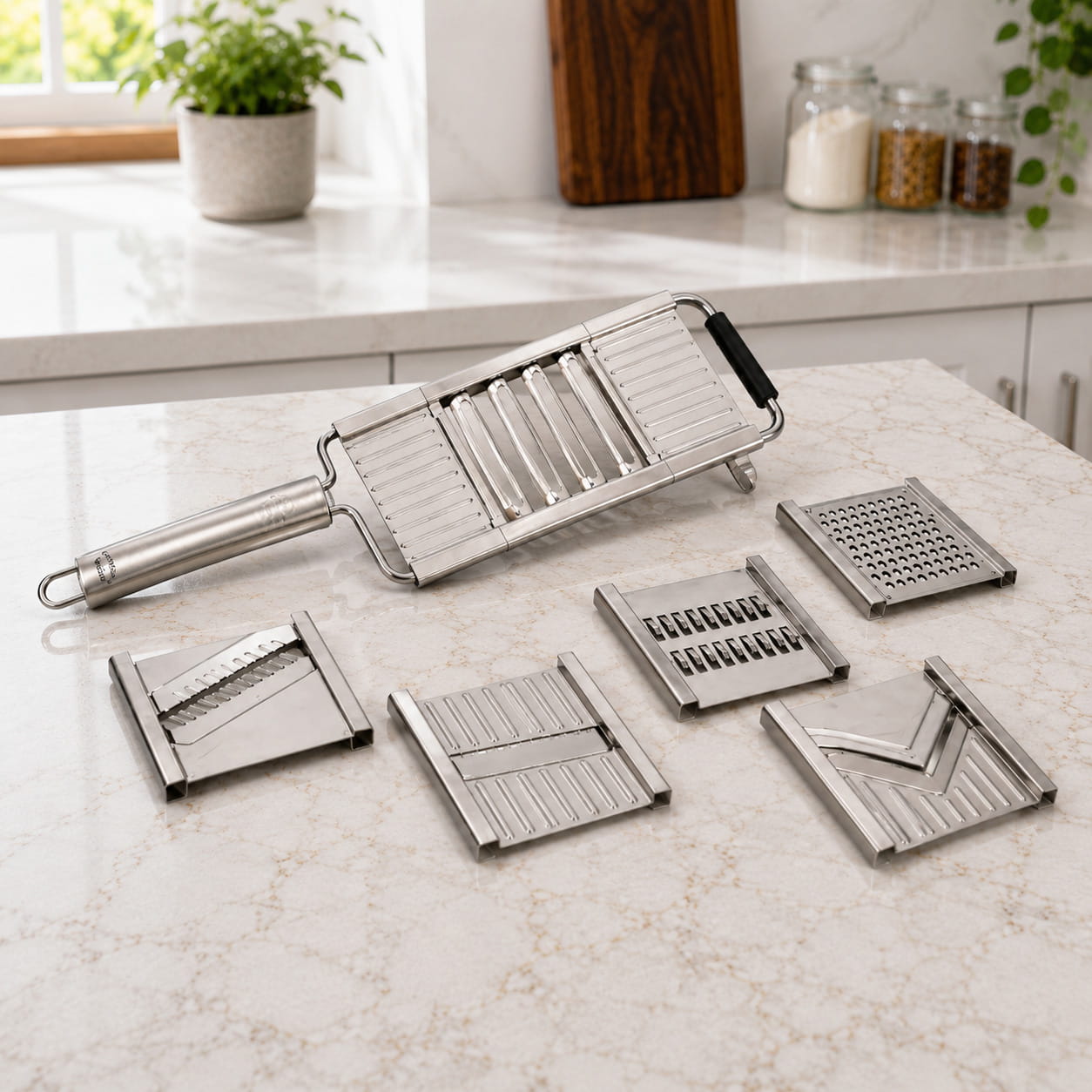 PreppedClub® 6-In-1 Ultimate Food Slicer