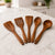 PreppedClub® Natural Teakwood Cooking Utensils
